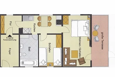 Vakantieappartement Gezinsvakantie Plau am See