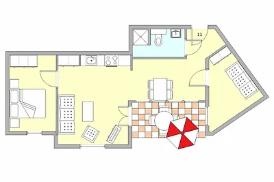 Kaiserliches Postamt Fewo 11