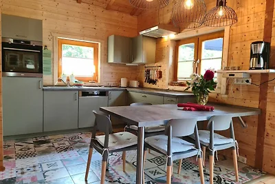 A10: 3-Raum-Holzhaus Bine mit Kamin, Terrasse...