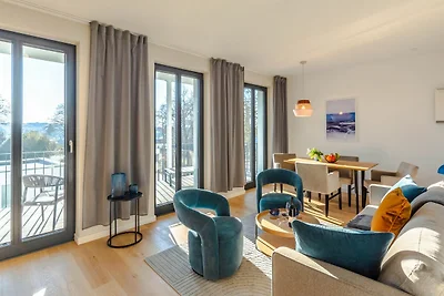 App.Sonnenschein im Ostseebad Sellin mit Balk...