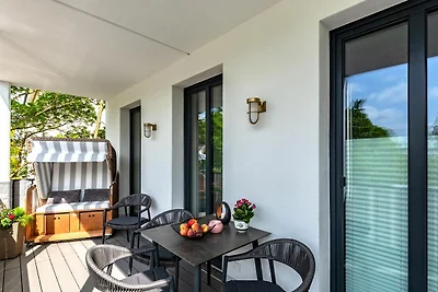 App.Sonnenschein im Ostseebad Sellin mit Balk...