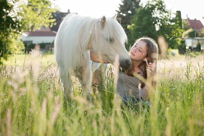 Ferienwohnung Turmfalke, Terrasse