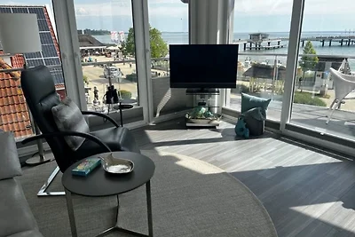 2-Raum FeWo II, 50m², 2.OG, Balkon, Meerblick