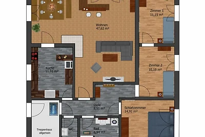 Ferienwohnung Holzeralmblick klein