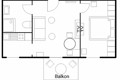 Villa Germania I. OG 4, SÜDBALKON