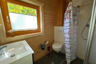 A10: 3-Raum-Holzhaus Bine mit Kamin, Terrasse...