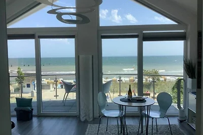 2-Raum FeWo II, 50m², 2.OG, Balkon, Meerblick