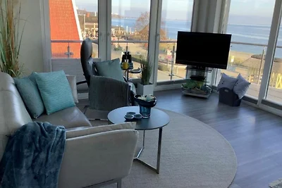 2-Raum FeWo II, 50m², 2.OG, Balkon, Meerblick
