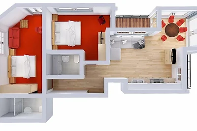 Panorama-Appartement See 303 mit Wintergarten...