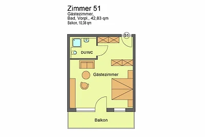 Juniorsuite EG Nr. 51