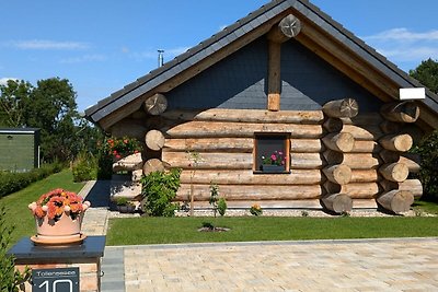 Log Cabins Naturstamm Ferienhaus Tollensesee...