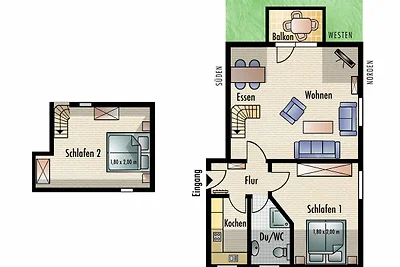 Vakantieappartement Gezinsvakantie Ralswiek