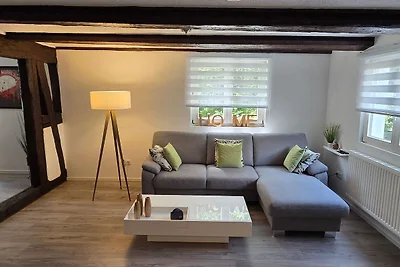 4-Raum Ferienhaus In den Auen, Badewanne/Dusc...