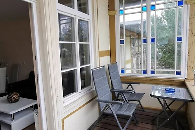 Fewo Kajüte mit Balkon und Bio-Kamin