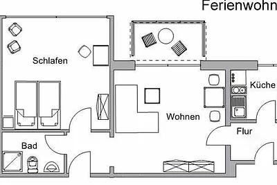 KIWI Ferienwohnung 4