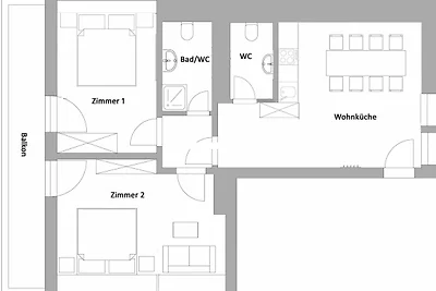 Appartamento Vacanza con famiglia Feichten im Kaunertal