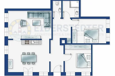 Vakantieappartement Gezinsvakantie Tümlauer-Koog