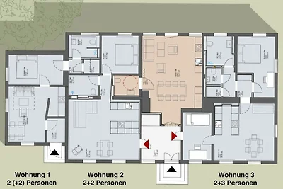 Vakantieappartement Gezinsvakantie Schmatzin