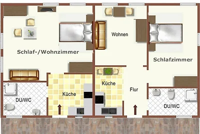 Vakantieappartement Gezinsvakantie Thiessow
