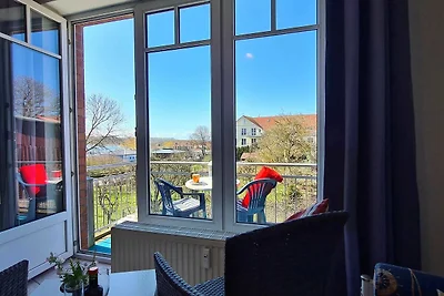 A9: Seeblick 2-Raum-Fewo (34m², max. 3 Pers.)