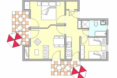 Haus zur Sonne Fewo 3