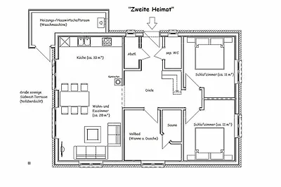 DAG-876 - Freistehendes Ferienhaus mit Sauna ...