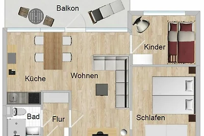 Vakantieappartement Gezinsvakantie Clausthal-Zellerfeld