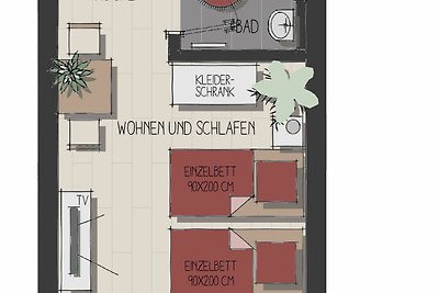 Vakantieappartement Gezinsvakantie Hamburg-Mitte