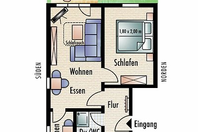 2-Raum Whg. Nr. 2