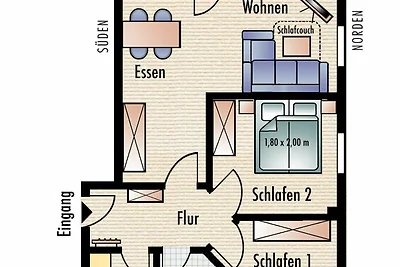Vakantieappartement Gezinsvakantie Ralswiek
