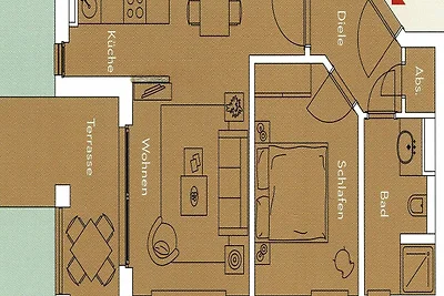 Villa Antje Whg. 03 mit Terrasse