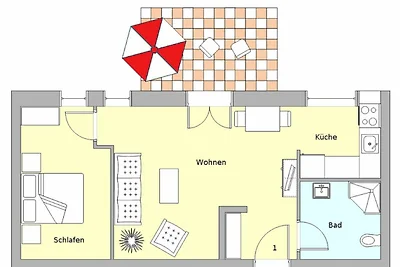 Residenz Unter den Linden Fewo 1