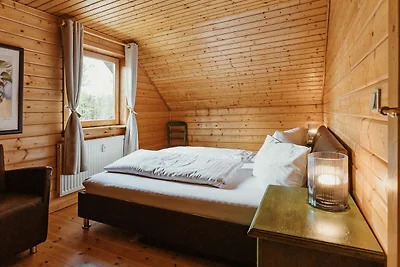 HAS-16 Holzblockhaus, 4-6 Pers., 65qm