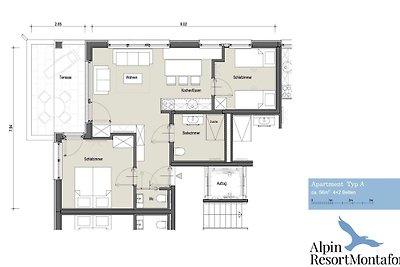 1.11 - Apartment Typ A im Alpin Resort...
