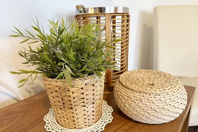 Wohnung 03 mit Kamin, Balkon & Meerblick