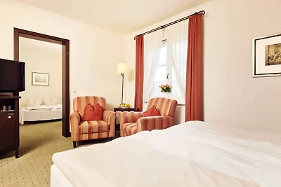 Kingsize-Bett-Familienzimmer