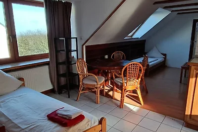 Apartment Dach zur Inselseite mit Balkon