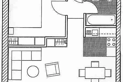 Fewo 2, EG+OG, 2/3 Zimmer, Loddin