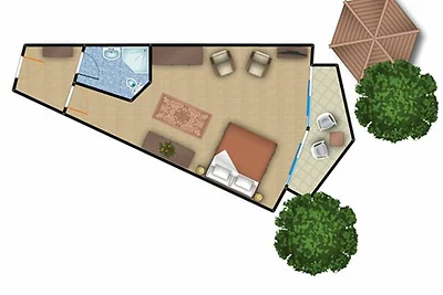 Komfort-Doppelzimmer