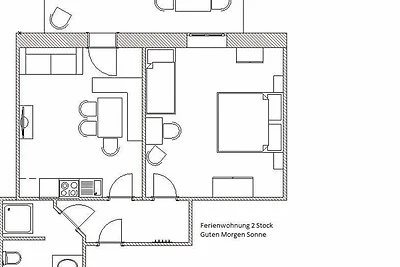 Ferienwohnung Guten Morgen Sonne 2. Stock