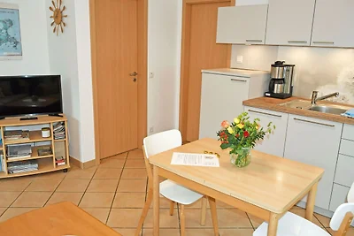 2-Raumferienwohnung m. Terrasse Koje für Vier