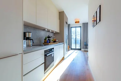 App.Sonnenschein im Ostseebad Sellin mit Balk...