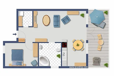 apartman za odmor Obiteljski odmor Born
