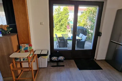 Ferienwohnung im Erdgeschoss mit Garten für 2...