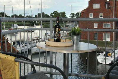 FEWO mit Balkon, 1-Raum-Appartement / Seester...