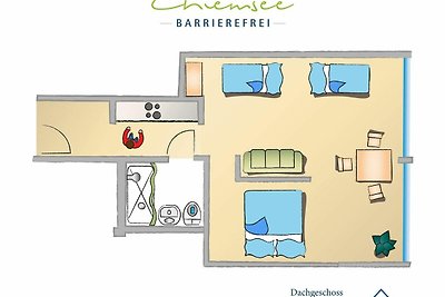 Panorama Apartment Chiemsee-barrierefrei