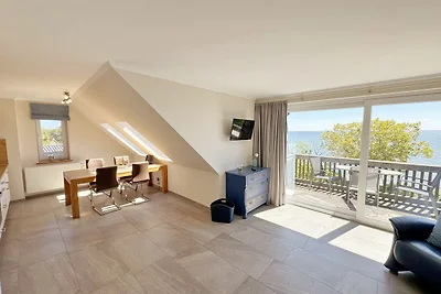 Ferienwohnung 04 mit Südbalkon und Meerblick