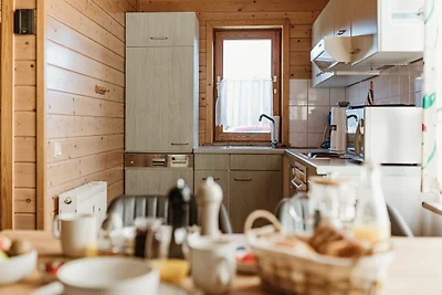 HAS-03 Holzblockhaus, 4-6 Pers., 65qm