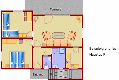 Ferienhaus 26-F mit Sonnenterrasse und...