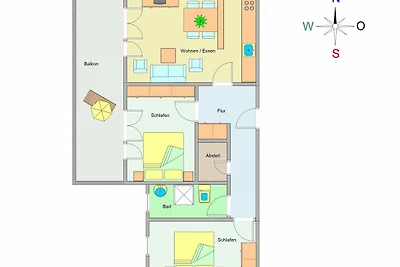 Appartamento Vacanza con famiglia Kühlungsborn